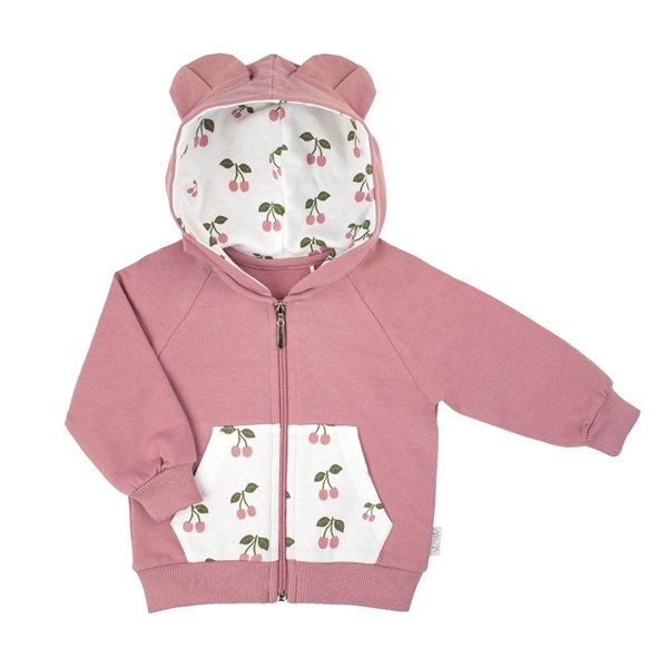 Niemowlęca bluza dresowa z kapturem Nicol Emily
