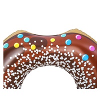 Koło wielkie do pływania Bestway DONUT 107cm brown