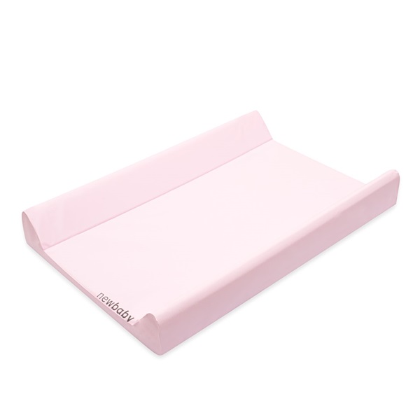 Przewijak usztywniany New Baby BASIC pink 47x70cm