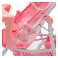 Sportowy wózek dla lalek Baby Mix Lana pink