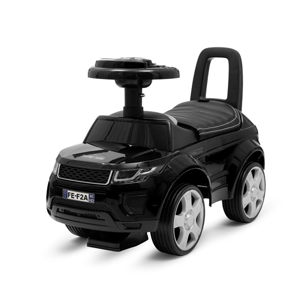 Jeździk SUV ekoskóra Baby Mix Prime czarny