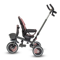 Dziecięcy rowerek trójkołowy Baby Mix 5w1 RELAX 365° różowy