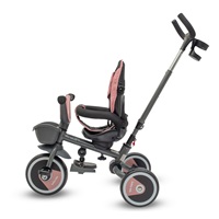 Dziecięcy rowerek trójkołowy Baby Mix 5w1 RELAX 365° różowy