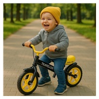 Rowerek biegowy z hamulcem Baby Mix Traveller czarny