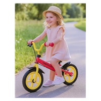 Rowerek biegowy z hamulcem Baby Mix Traveller czerwony