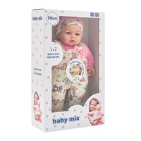 Mówiąca i śpiewająca po polsku lalka Baby Mix Maja 46 cm