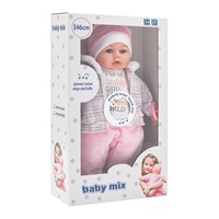 Mówiąca i śpiewająca po polsku lalka Baby Mix Amelka 46 cm