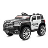 Dziecięcy samochód elektryczny Baby Mix Police 4x4 czarny