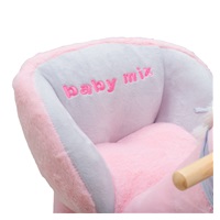 Zabawka na biegunach z melodią Baby Mix różowy jednorożec