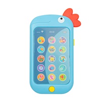 Zabawka edukacyjna telefon Baby Mix niebieski