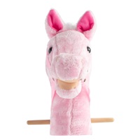 Hobby Horse z dźwiękiem i kółkami Rosie Baby Mix różowy