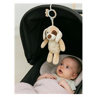 Zabawka pluszowa z wibracją Baby Mix Piesek brązowy