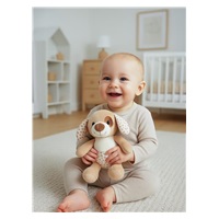 Pluszowa zabawka Baby Mix Piesek brązowy