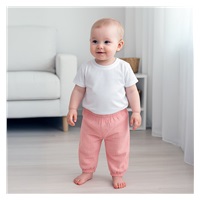 Dziecięcy bawełniany zestaw koszulka i spodnie New Baby Kindergarten różowy