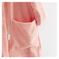 Dziecięcy frotte szlafrok New Baby Comfortably pink