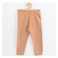 Legginsy dziecięce z tkaniny dresowej New Baby Kindergarten pink