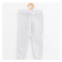 Legginsy dziecięce z tkaniny dresowej New Baby Kindergarten melange