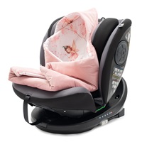 Ocieplany otulacz do fotelika samochodowego New Baby pink