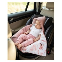 Ocieplany otulacz do fotelika samochodowego New Baby pink