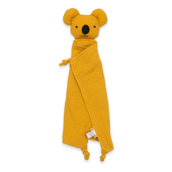 Przytulanka muślinowa New Baby Koala mustard (uszkodzone opakowanie)