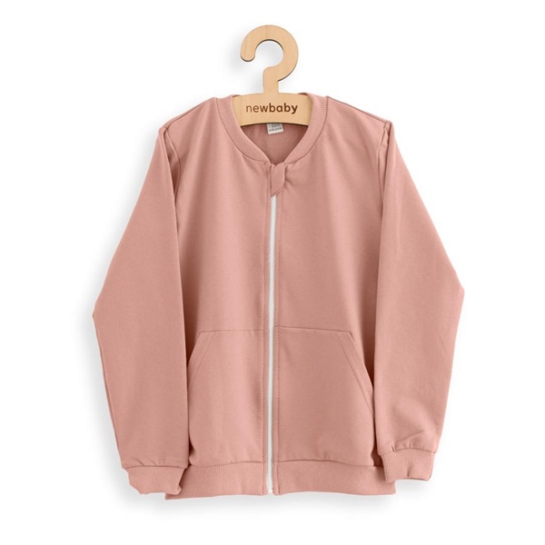 Dziecięca bluza dresowa New Baby Kindergarten pink