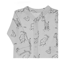Wyprawka dla noworodka Nicol Baby Animals szary