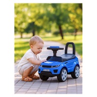 Jeździk SUV ekoskóra Baby Mix Prime niebieski