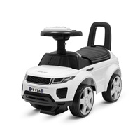 Jeździk SUV ekoskóra Baby Mix Prime biały