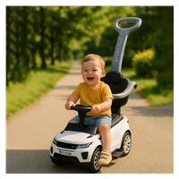 Dziecięcy jeździk z dźwiękiem 3w1 Baby Mix Prime biały
