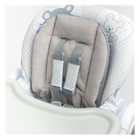 Krzesełko do karmienia Baby Mix Infant grey (uszkodzone opakowanie)