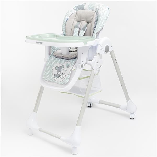 DRUGA JAKOŚĆ Krzesełko do karmienia Baby Mix Infant green