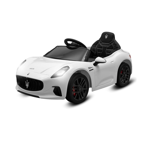 Elektryczny samochodzik Maserati GranTurismo Baby Mix biały