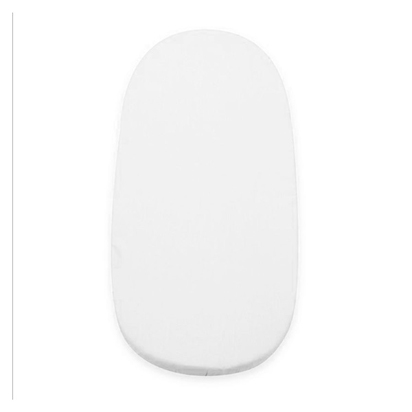 Frotte wodoodporny podkład higieniczny do wózka z gumką New Baby 35x75 biały