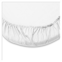 Frotte wodoodporny podkład higieniczny do wózka z gumką New Baby 35x75 biały
