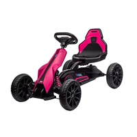 Dziecięcy Gokart na pedały Baby Mix Speedster różowy