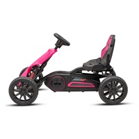 Dziecięcy Gokart na pedały Baby Mix Speedster różowy