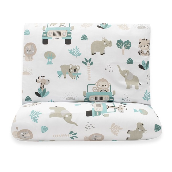 2-częściowa pościel New Baby Safari II 90/120 cm mint