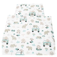 2-częściowa pościel New Baby Safari II 90/120 cm mint