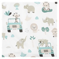 2-częściowa pościel New Baby Safari II 90/120 cm mint