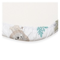 Bawełniane prześcieradło do wózka New Baby Safari II 35x75 cm