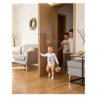 Body dziecięce z nadrukiem New Baby Króliczek z balonami