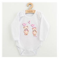 Body dziecięce z nadrukiem New Baby Love Bears