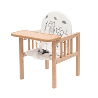 Drewniane krzesełko do karmienia New Baby Jerry