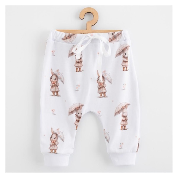 Niemowlęce bawełniane spodnie Jogger New Baby For Babies bunny