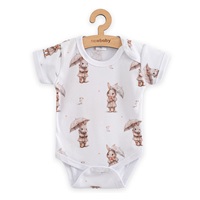 Niemowlęce body z krótkim rękawem New Baby For Babies bunny