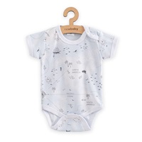 Niemowlęce body z krótkim rękawem New Baby For Babies ocean