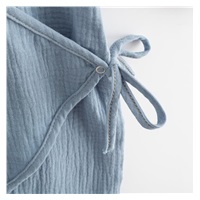 Niemowlęcy muślinowy pajac New Baby blue