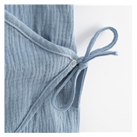 Niemowlęcy letni muślinowy pajac New Baby blue
