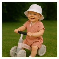Niemowlęcy letni muślinowy pajac New Baby pink