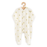Niemowlęcy pajacyk z organicznej bawełny New Baby Oliwki